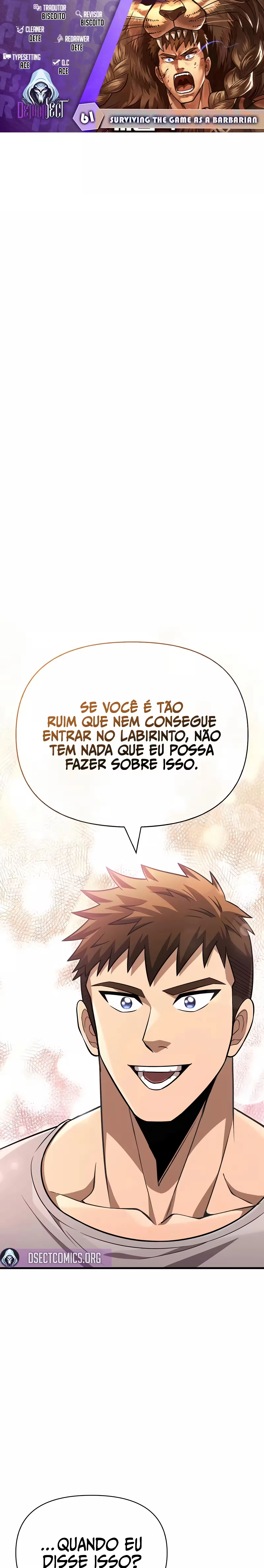 Sobrevivendo no Jogo Como um Bárbaro capítulo 61 página 1