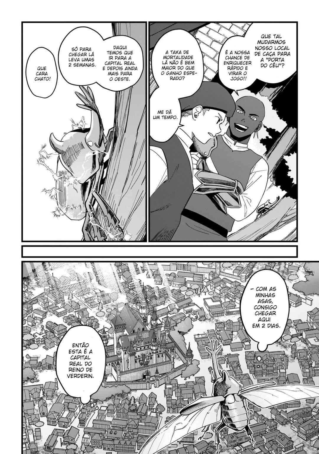 Koke kara Hajimaru Isekai Life capítulo 6.2 página 3