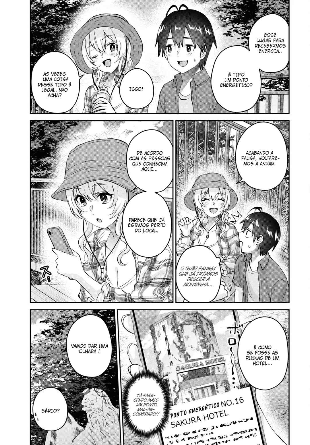 Hajimete no Gal capítulo 175 página 8