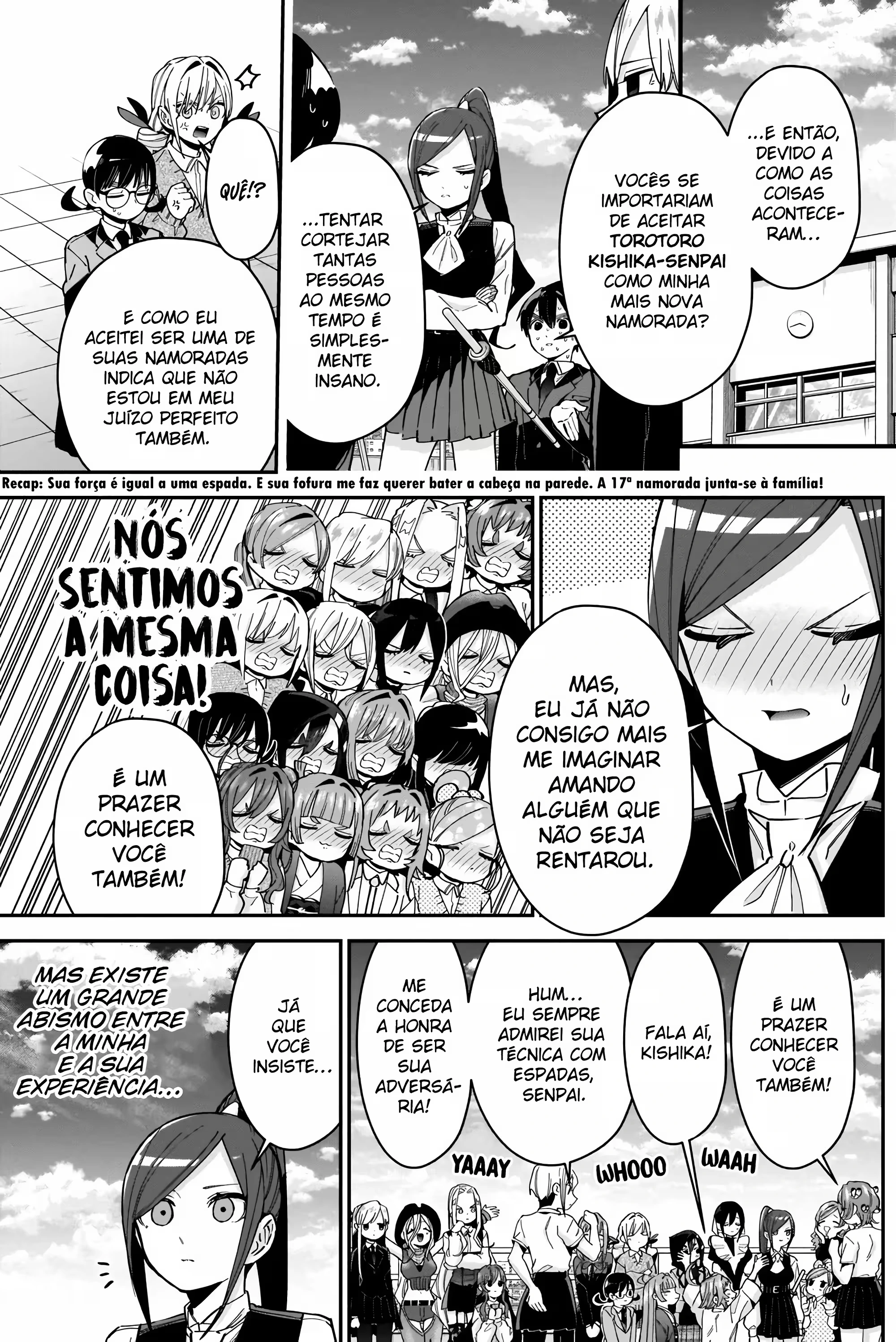 Kimi no Koto ga dai dai dai dai dai suki na 100-nin no Kanojo capítulo 82 página 3