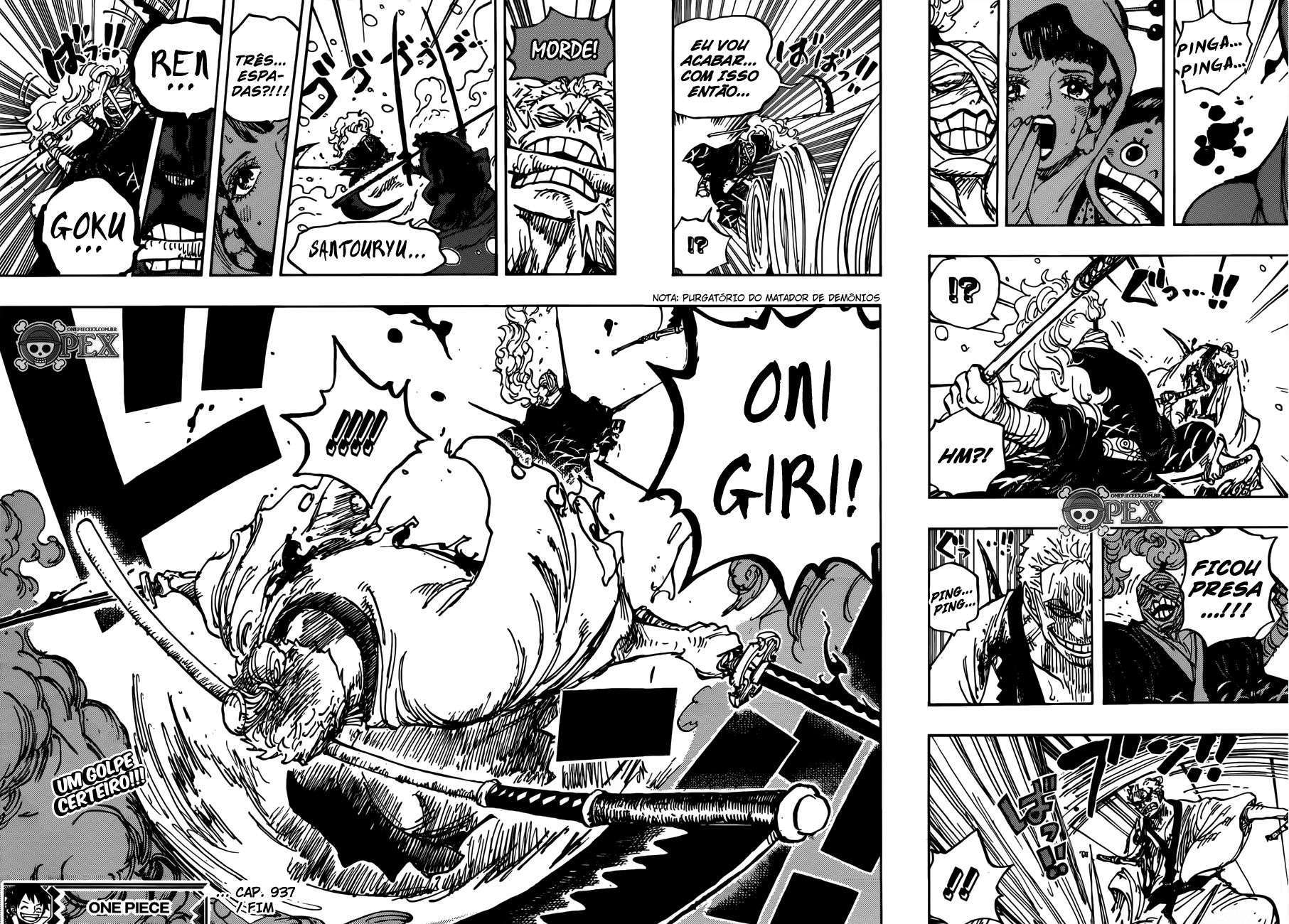 One Piece capítulo 937 página 16