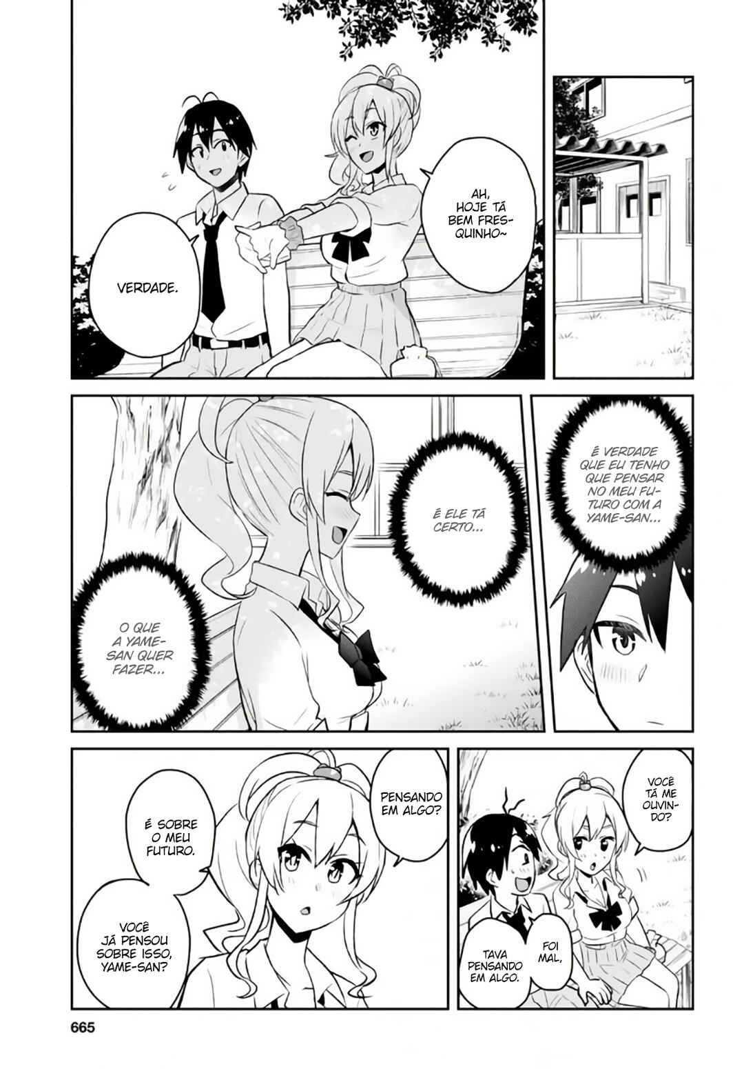 Hajimete no Gal capítulo 55 página 9