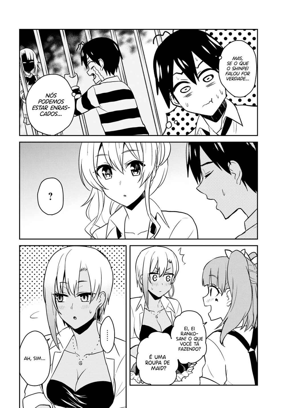 Hajimete no Gal capítulo 67 página 8