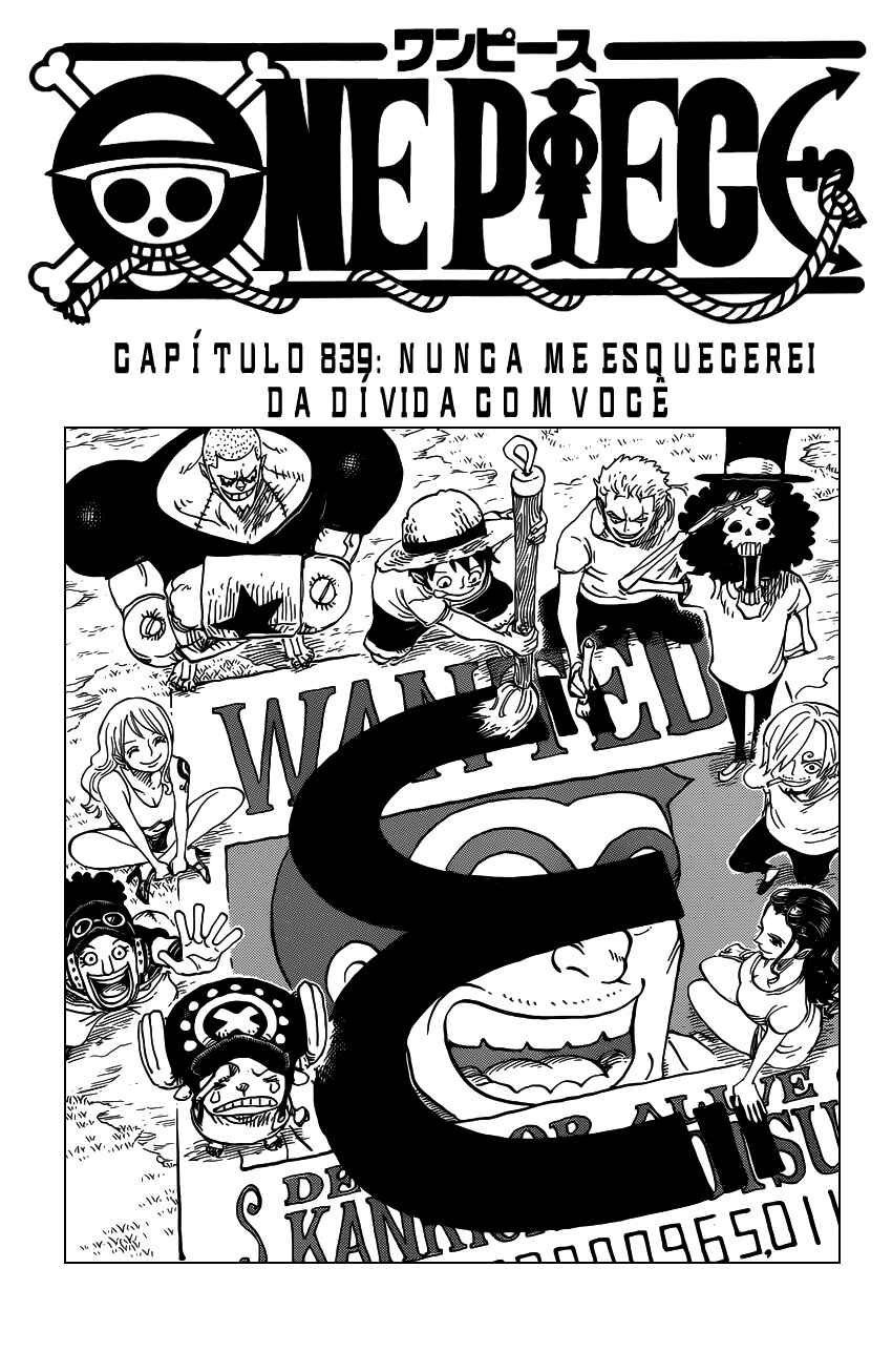One Piece capítulo 839 página 2
