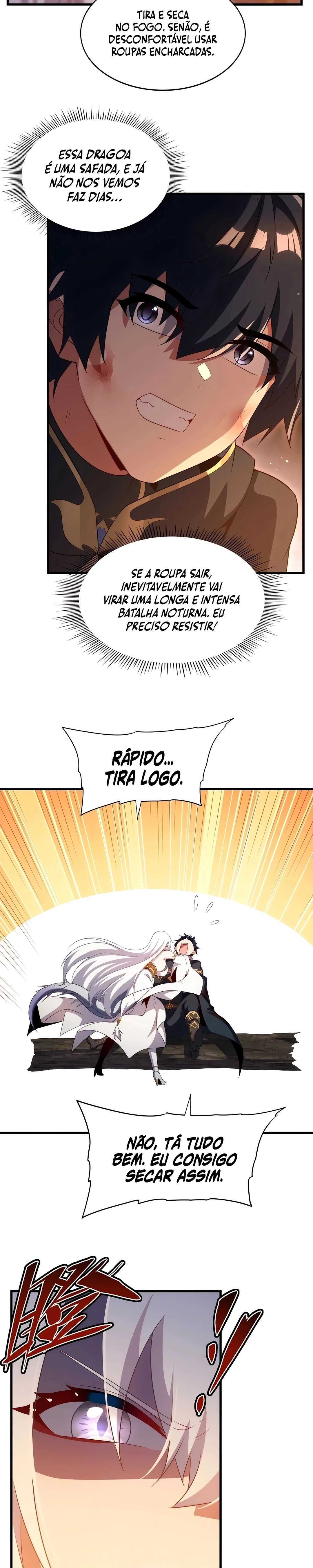 Shut Up, Evil Dragon! I don’t want to raise a child with you anymore capítulo 107 página 14