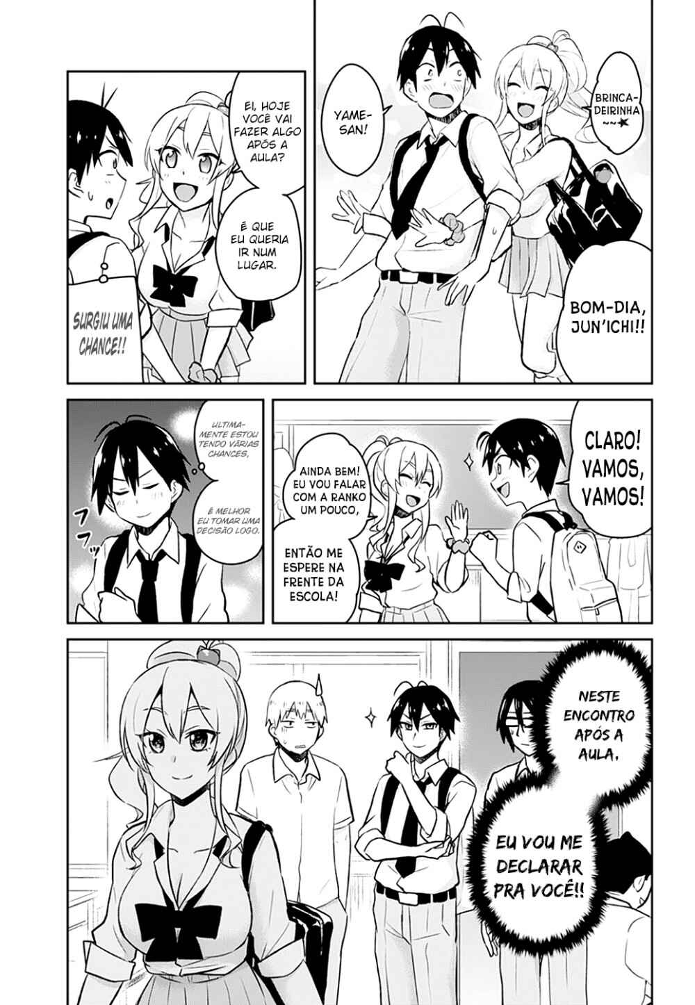 Hajimete no Gal capítulo 32 página 10