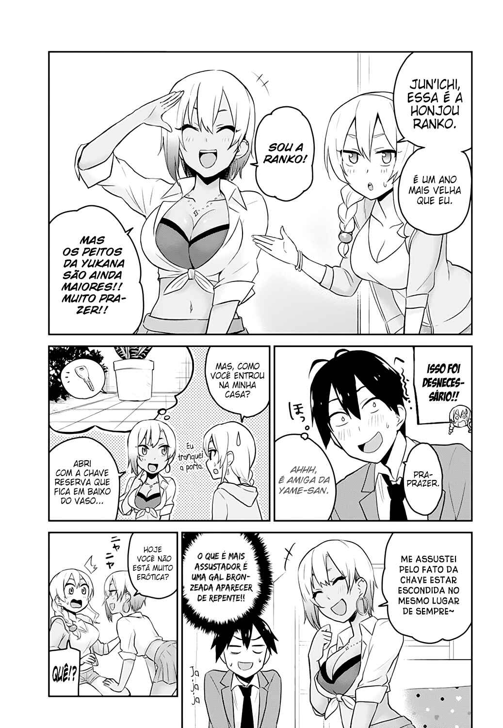 Hajimete no Gal capítulo 15 página 4