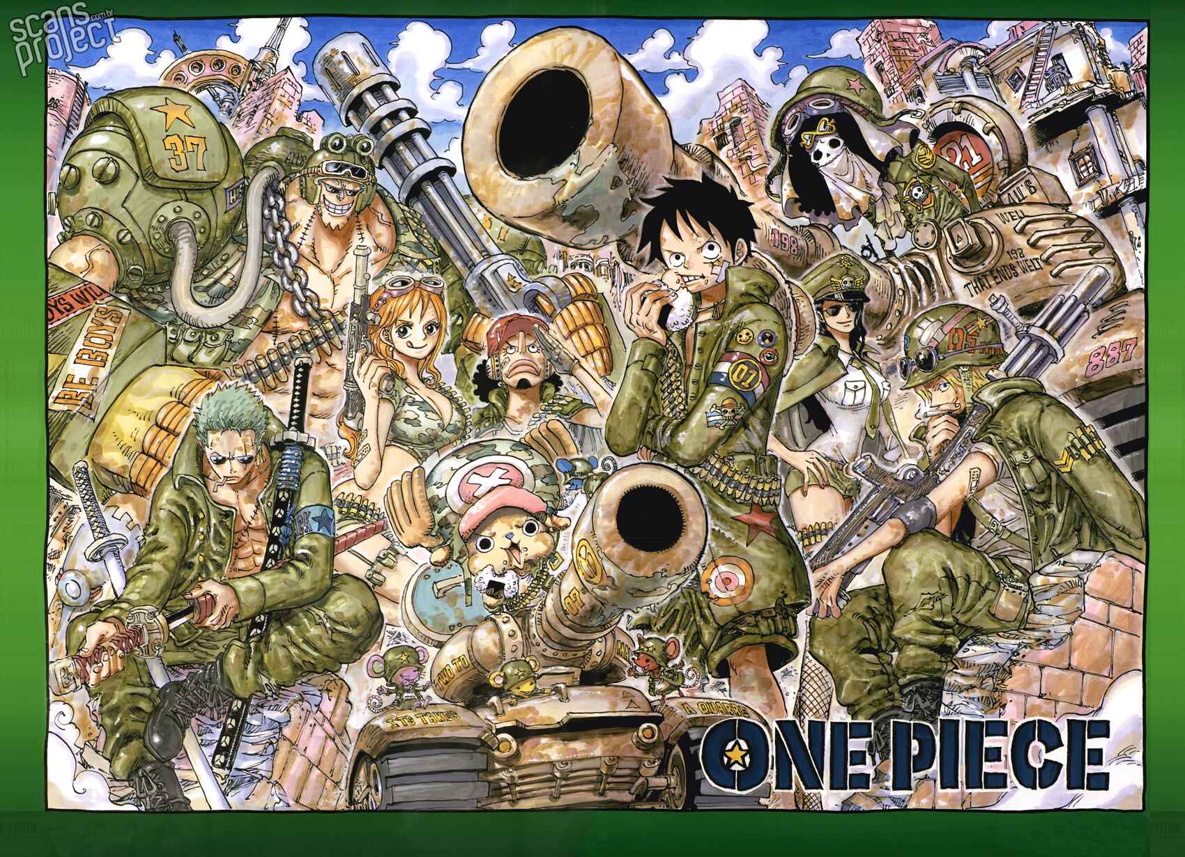 One Piece capítulo 741 página 3