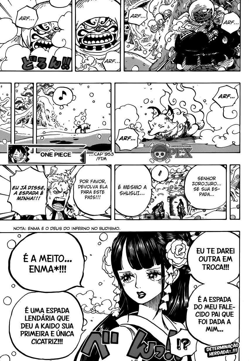 One Piece capítulo 953 página 17