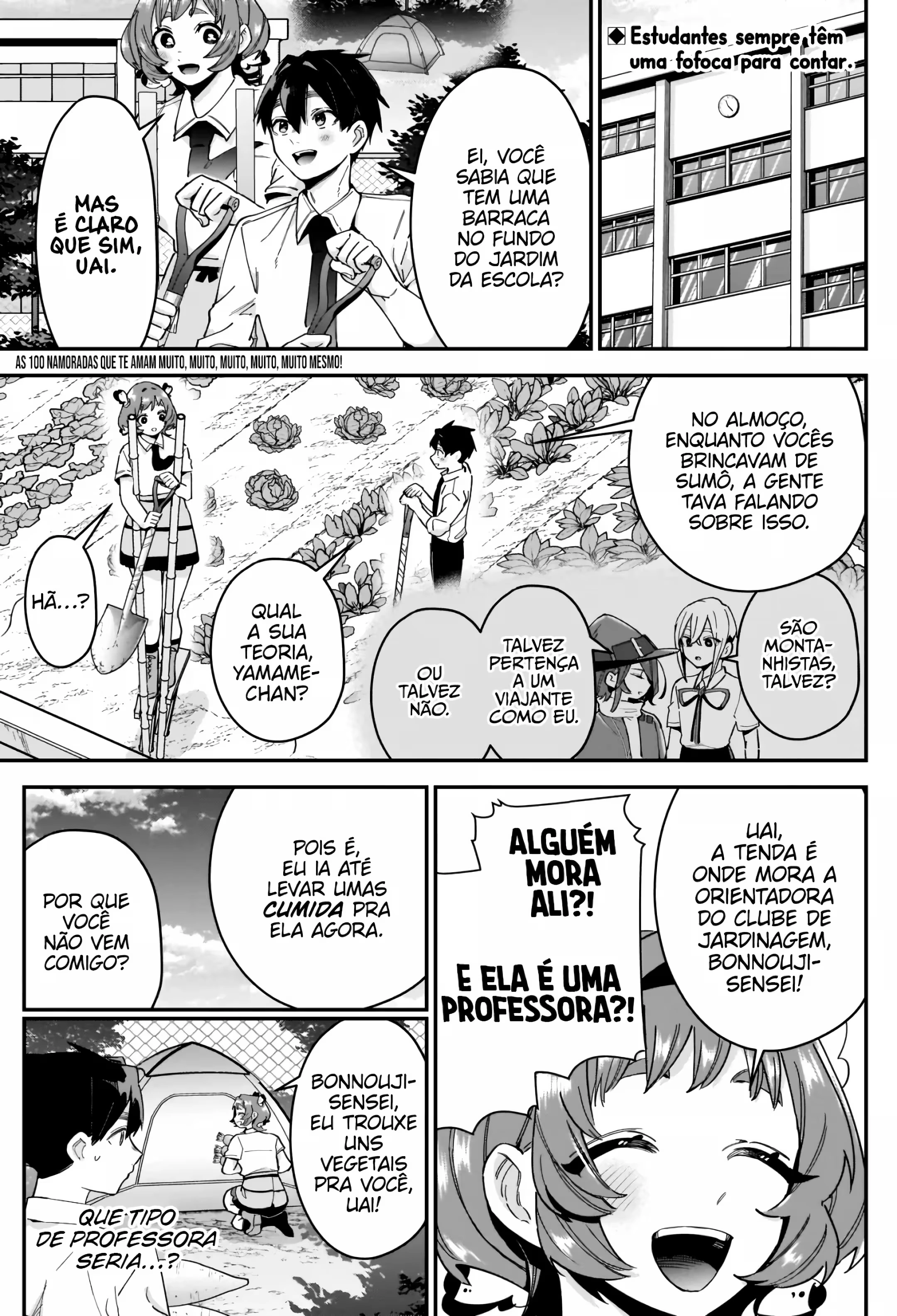 Kimi no Koto ga dai dai dai dai dai suki na 100-nin no Kanojo capítulo 108 página 2