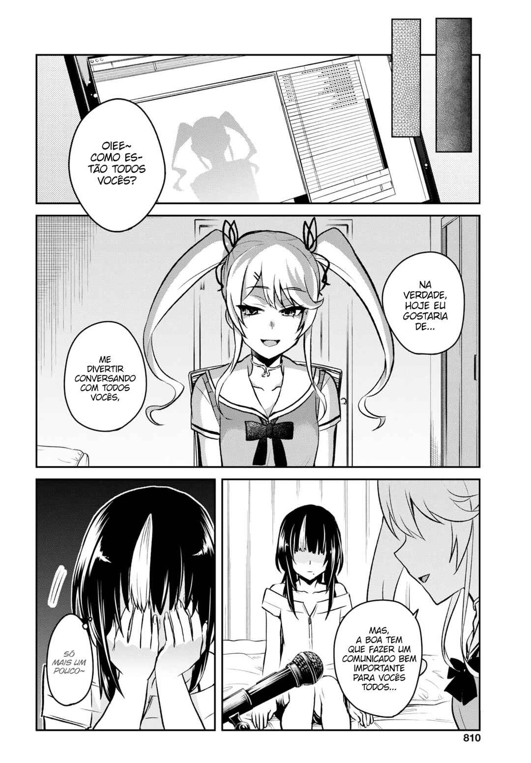 Hajimete no Gal capítulo 59 página 14