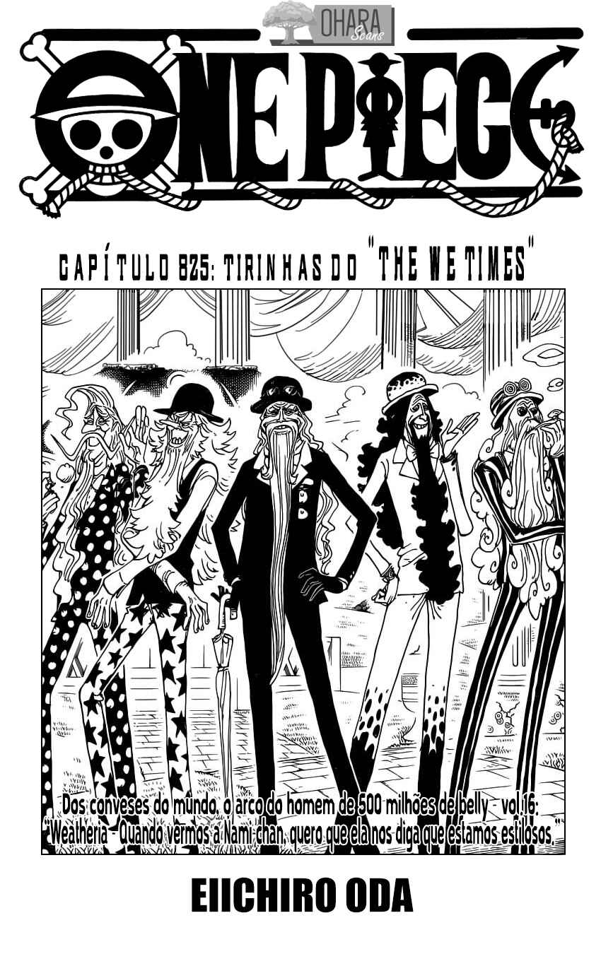 One Piece capítulo 825 página 2