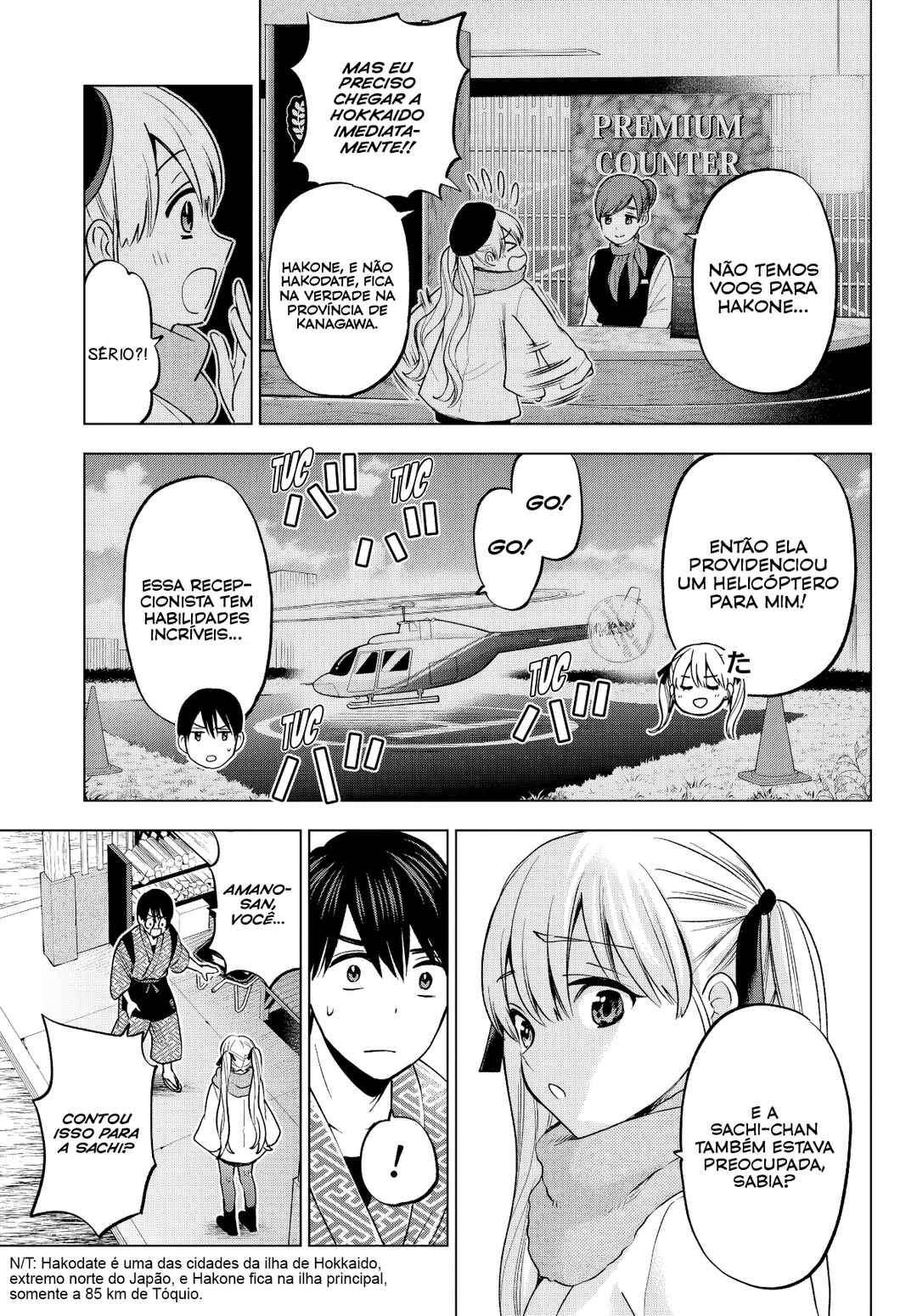 Kakkou no Iinazuke capítulo 187 página 4