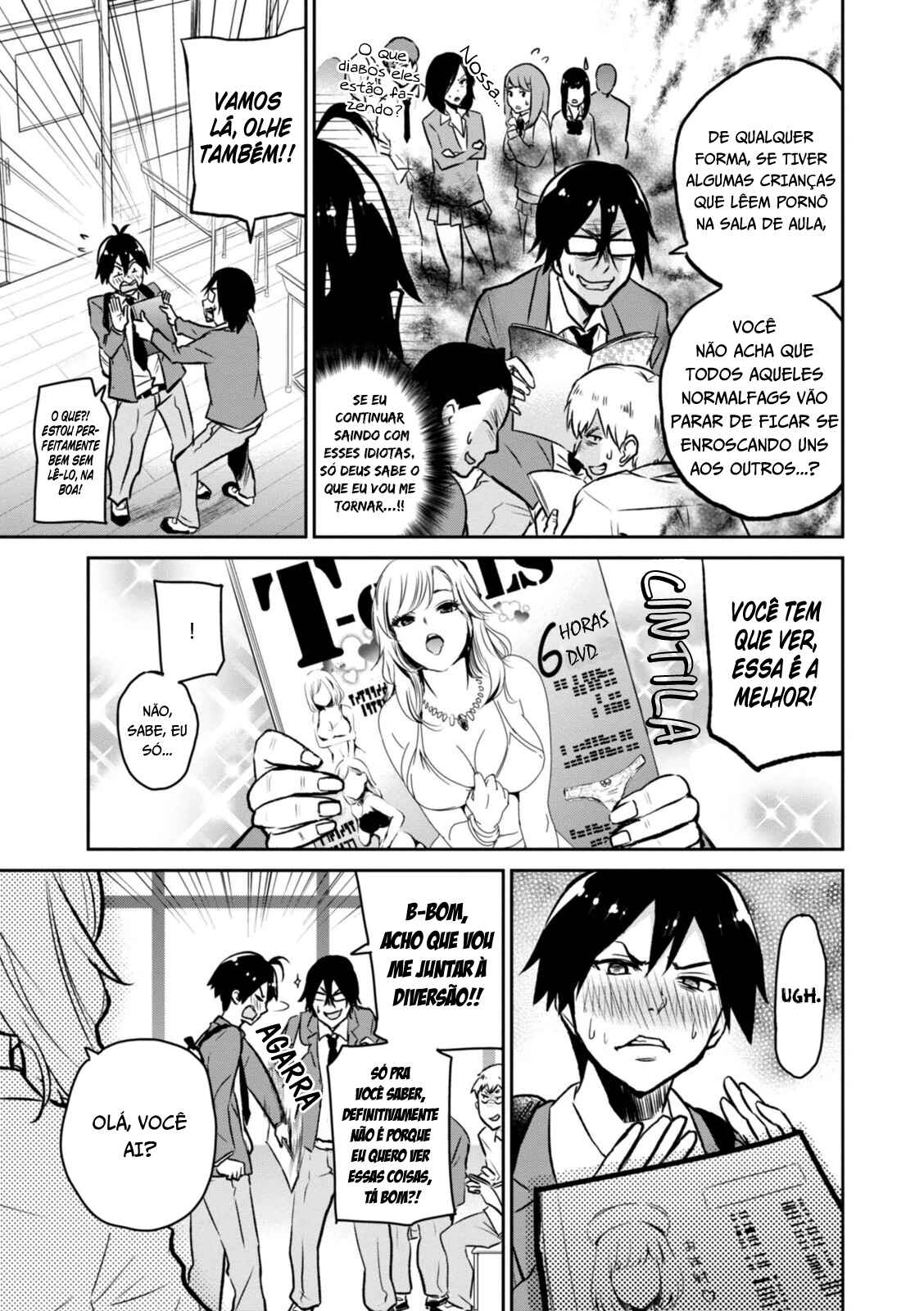 Hajimete no Gal capítulo 1 página 8