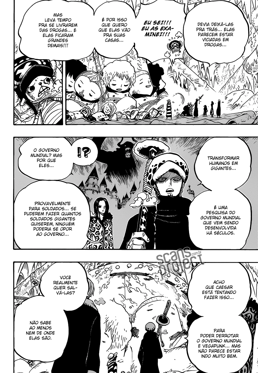 One Piece capítulo 668 página 9