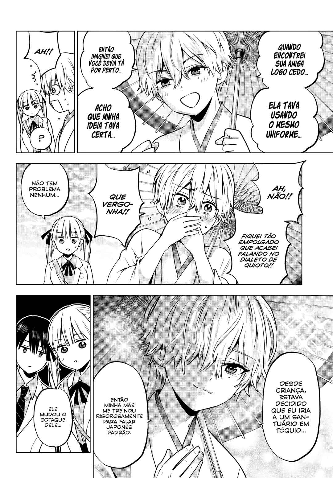 Kakkou no Iinazuke capítulo 215 página 4