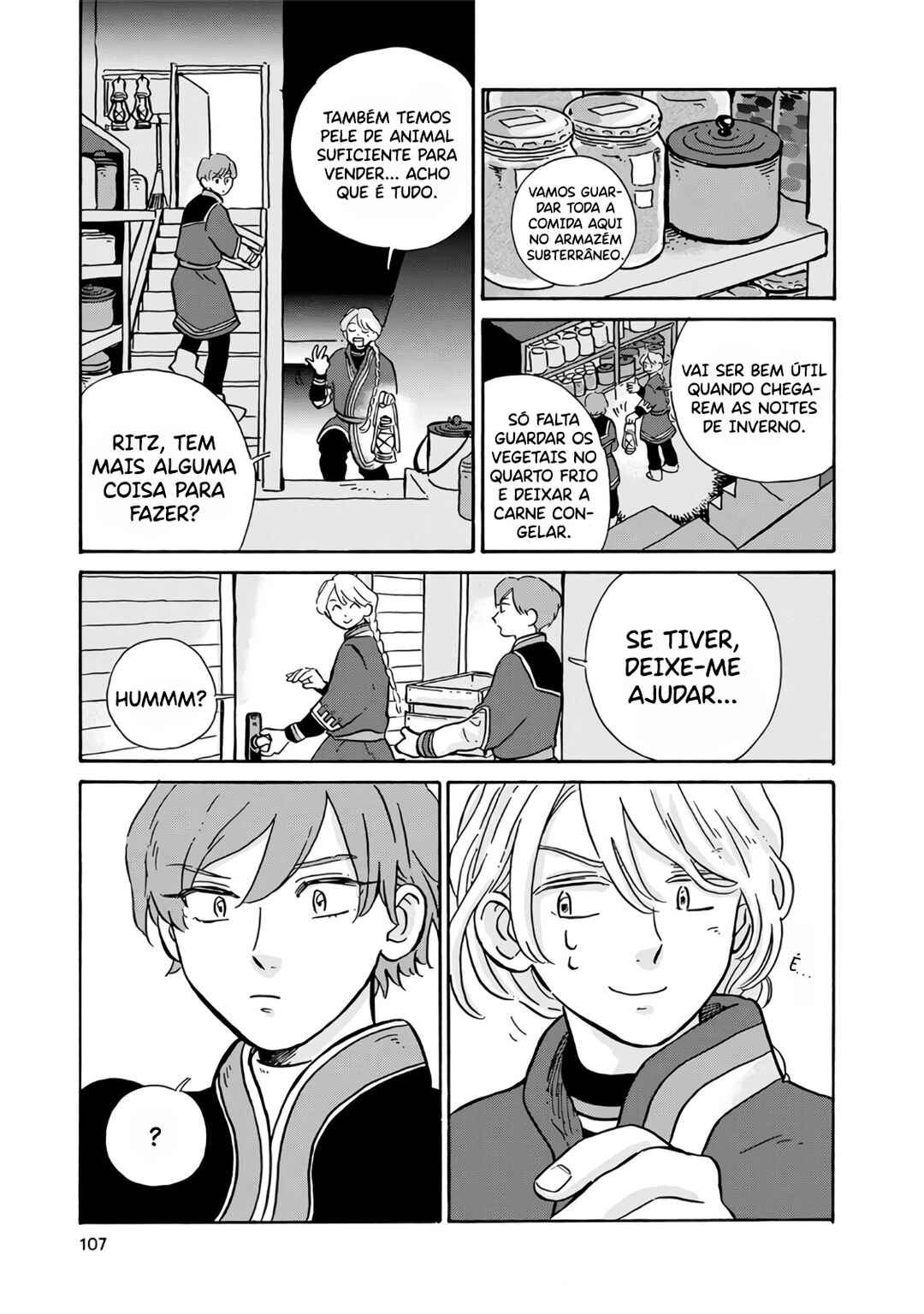 Hokuo Kizoku to Moukinzuma no Yukiguni Karigurashi capítulo 7 página 10