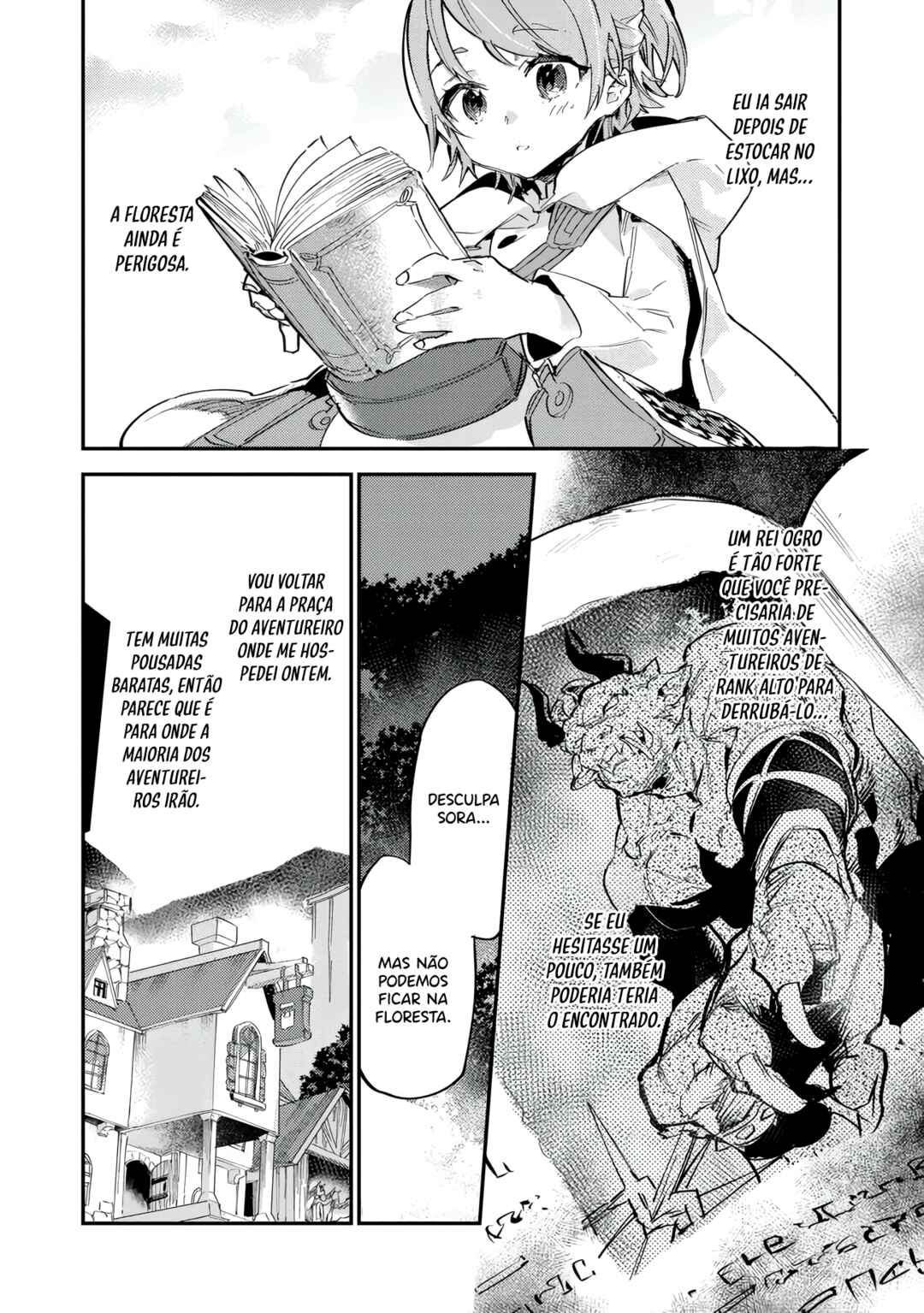Saijaku Tamer wa Gomi Hiroi no Tabi wo Hajimemashita. @COMIC capítulo 4.1 página 13