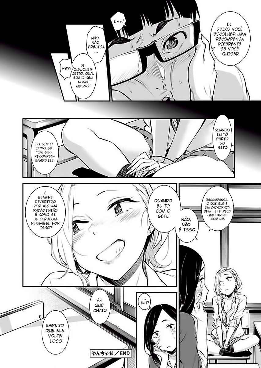 Yancha Gal no Anjou-san capítulo 14 página 13