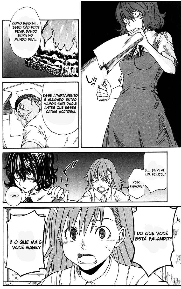 Toaru Majutsu no Index Gaiden: Toaru Kagaku no Railgun capítulo 19 página 7