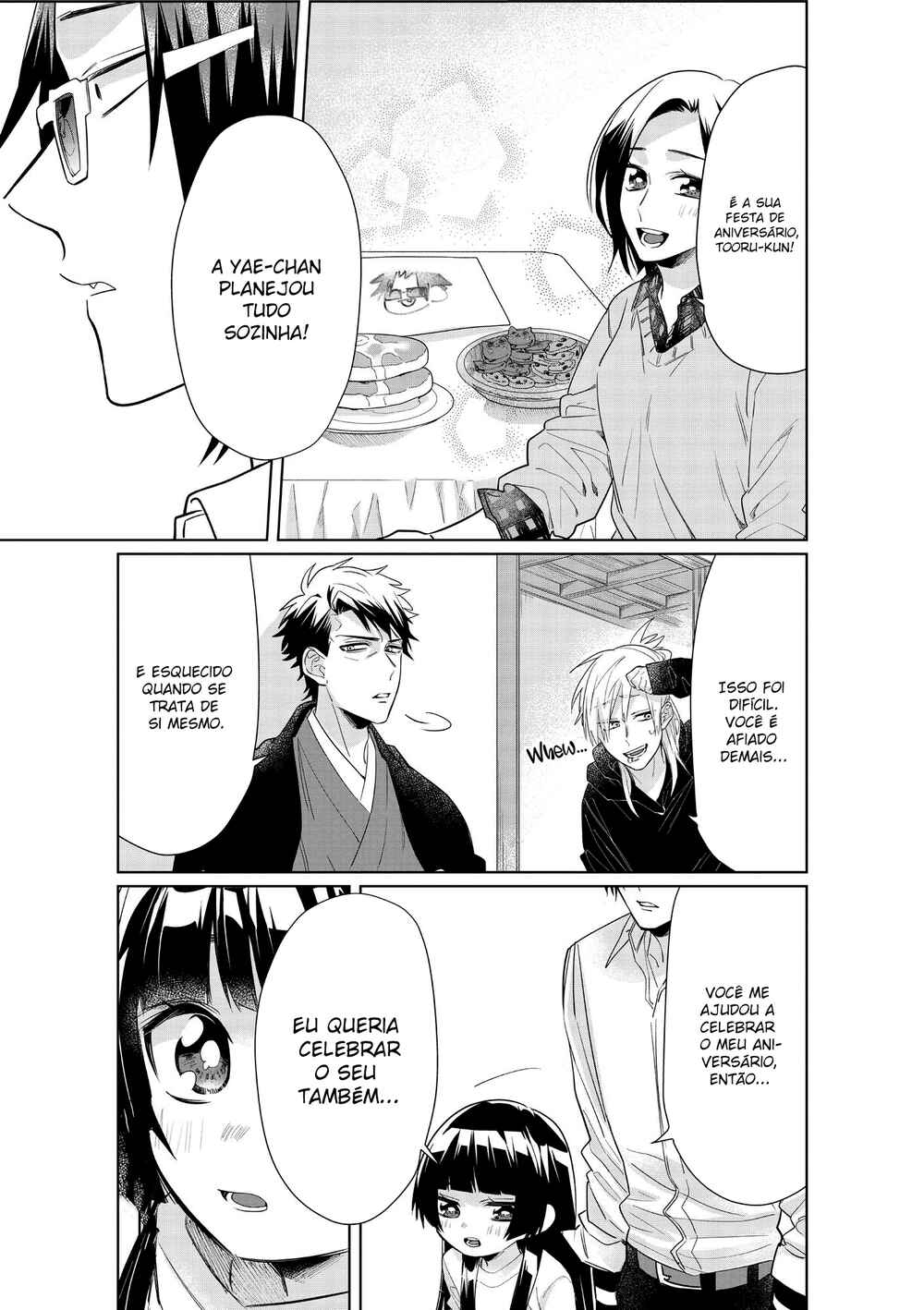 Kumichou Musume to Sewa-gakari capítulo 37 página 12