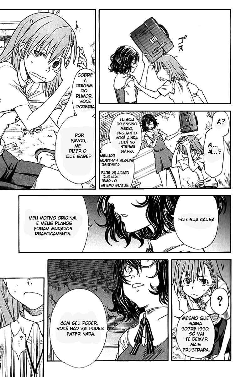 Toaru Majutsu no Index Gaiden: Toaru Kagaku no Railgun capítulo 19 página 4