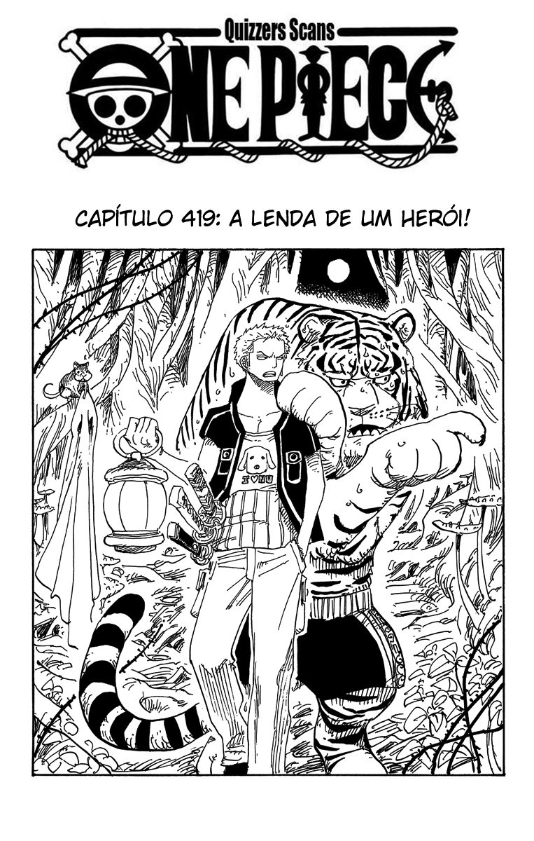 One Piece capítulo 419 página 1