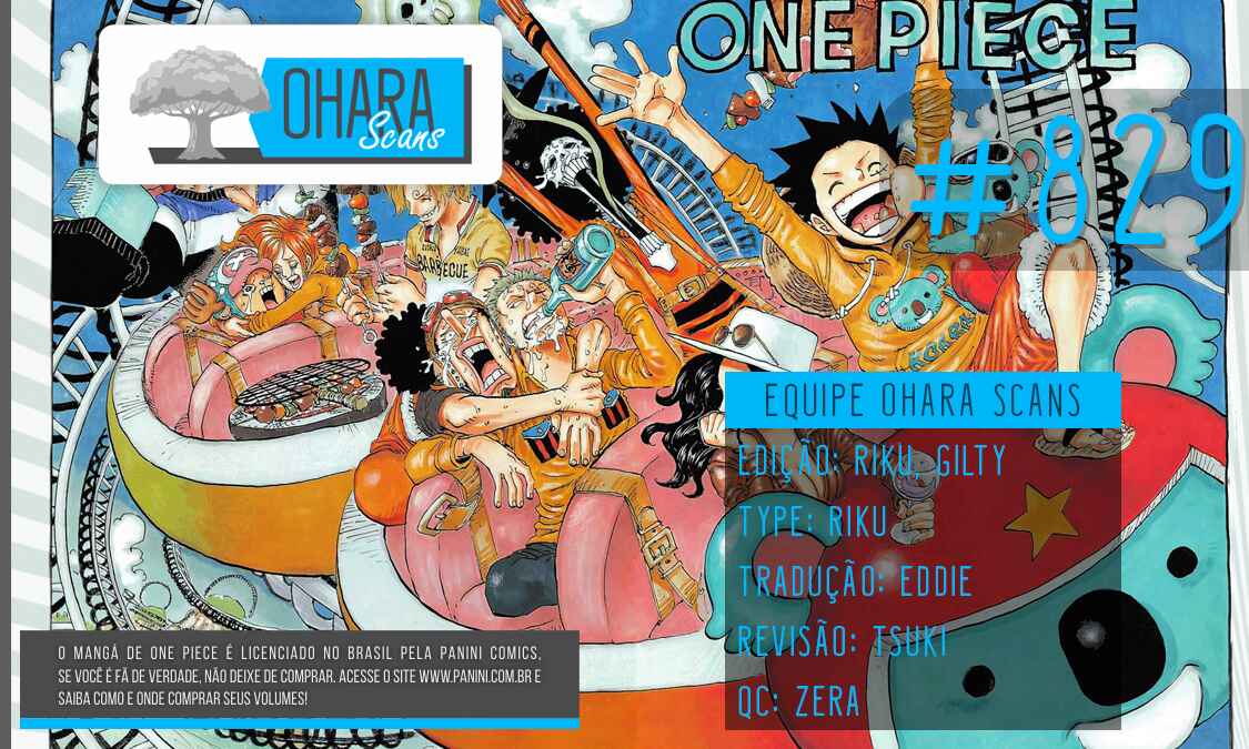 One Piece capítulo 829 página 2