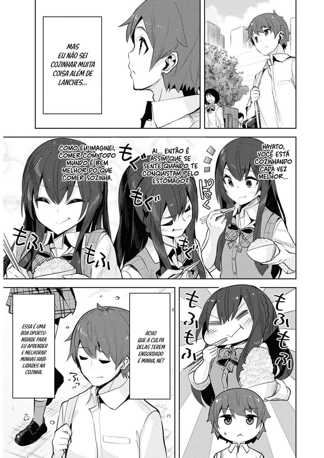 Tenkousaki no Seiso Karen na Bishoujo ga, Mukashi Danshi to Omotte Issho ni Asonda Osananajimi datta Ken capítulo 13 página 4