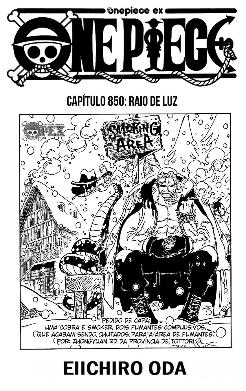 One Piece capítulo 850 página 1