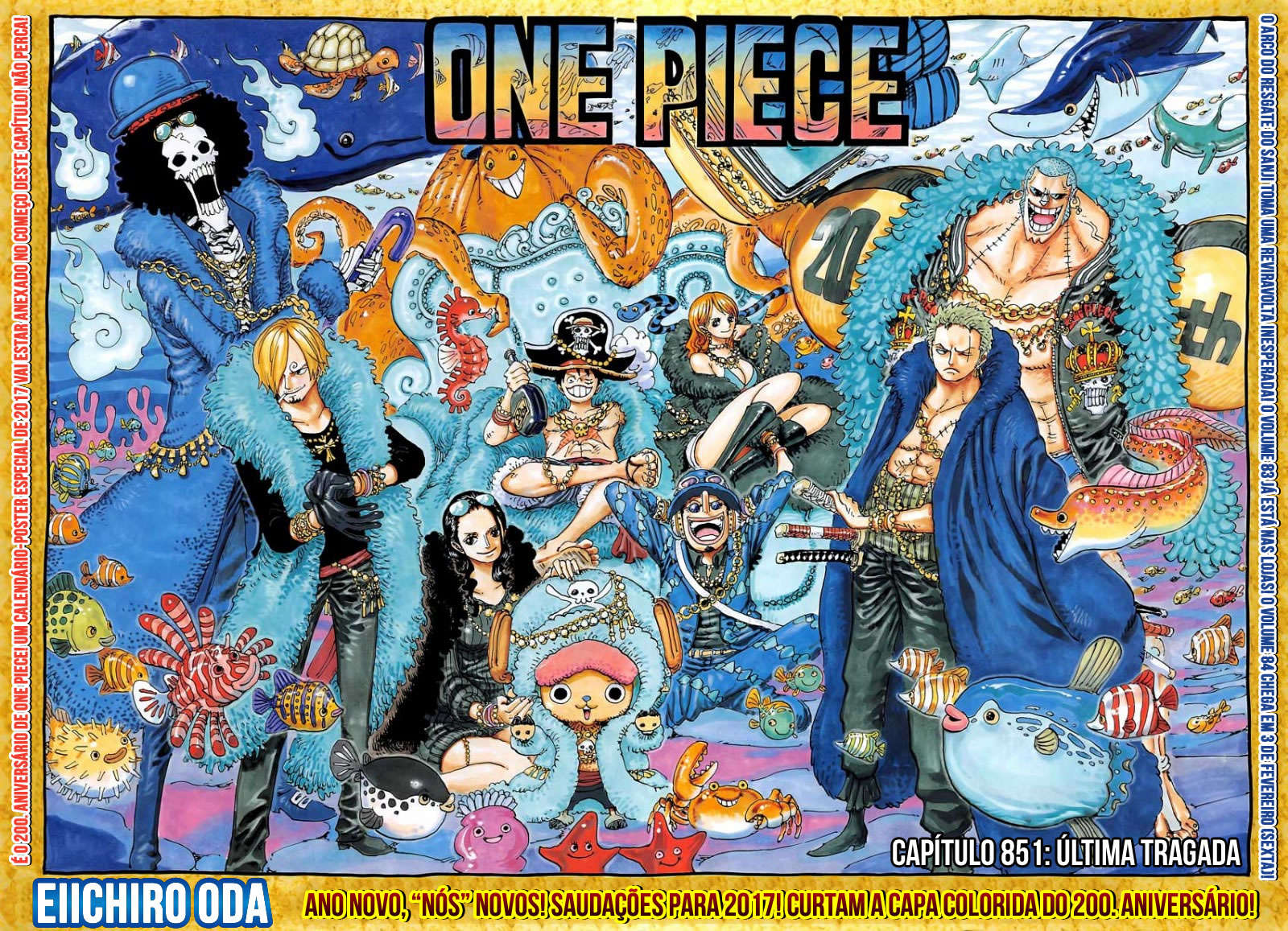 One Piece capítulo 851 página 1