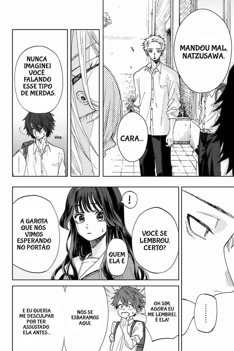 Kaoru Hana Wa Rin To Saku capítulo 4 página 8