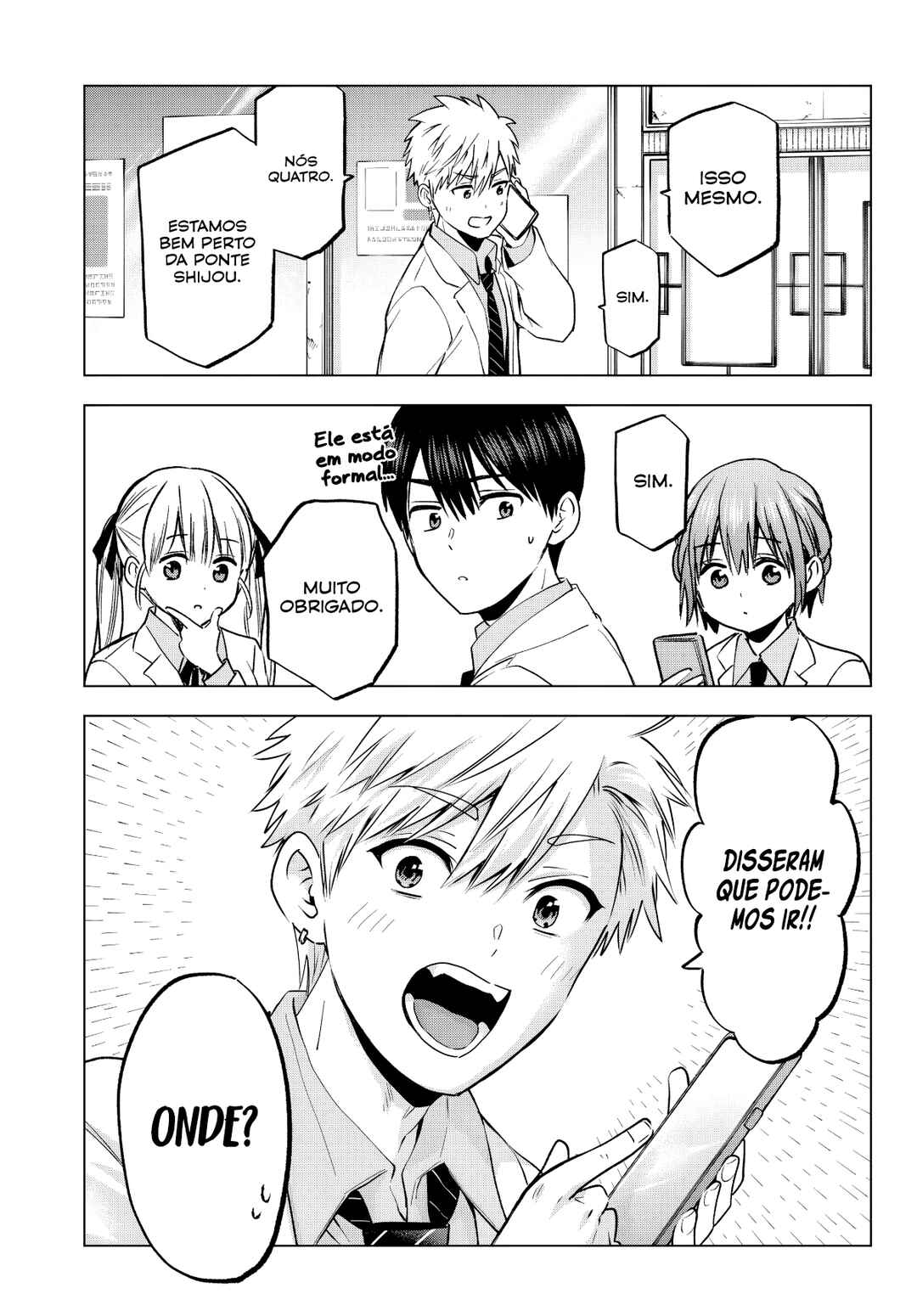 Kakkou no Iinazuke capítulo 217 página 14