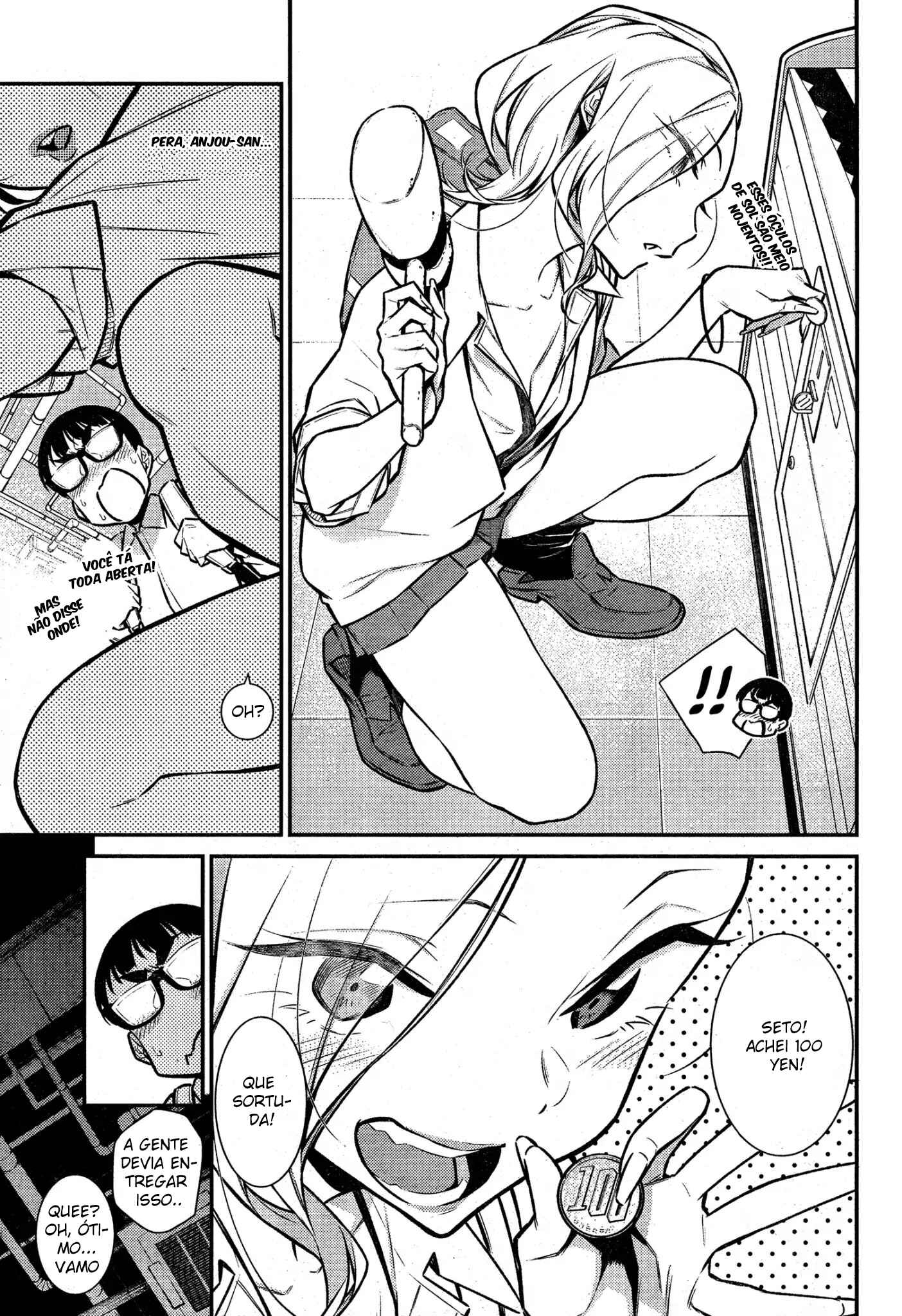 Yancha Gal no Anjou-san capítulo 44 página 8