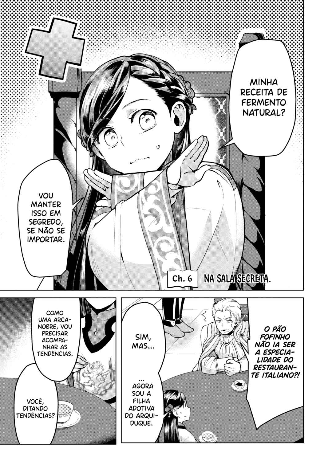 Honzuki no Gekokujou: Shisho ni Naru tame ni wa Shudan o Erandeiraremasen—Dai-3 Bu: Ryouchi ni Hon o Hirogeyou! capítulo 6 página 2