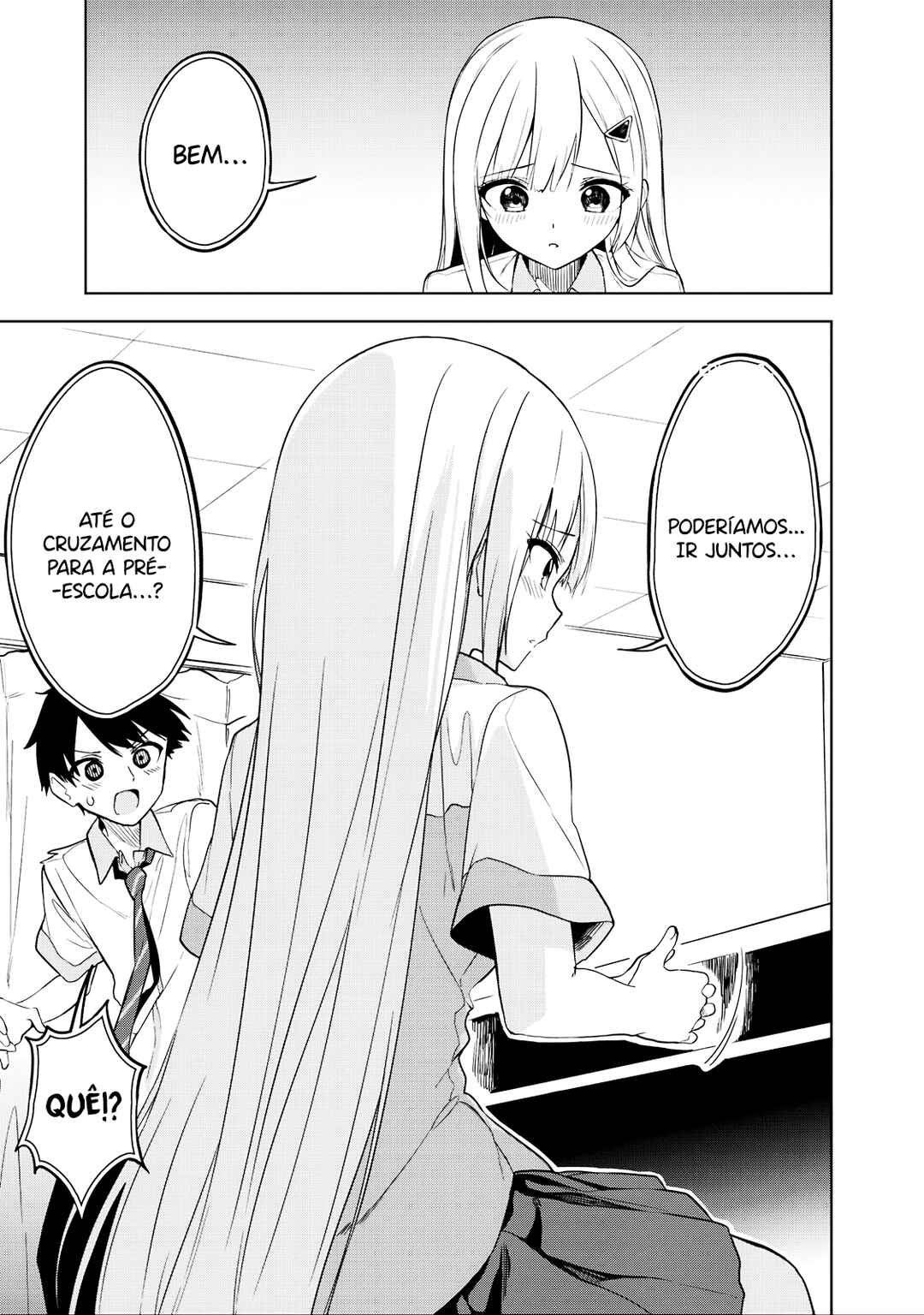 Maigo ni Natteita Youjo wo Tasuketara, Otonari ni Sumu Bishoujo Ryuugakusei ga Ie ni Asobi ni Kuru you ni Natta Ken ni Tsuite capítulo 19 página 4