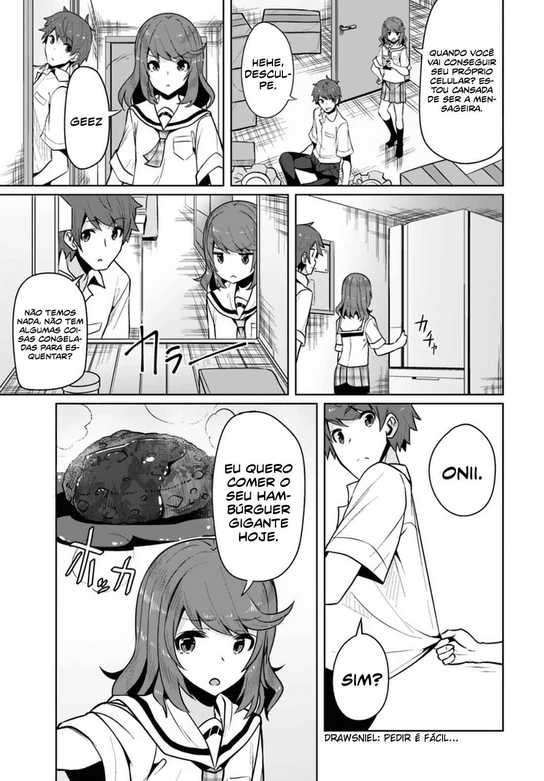 Tenkousaki no Seiso Karen na Bishoujo ga, Mukashi Danshi to Omotte Issho ni Asonda Osananajimi datta Ken capítulo 3 página 4