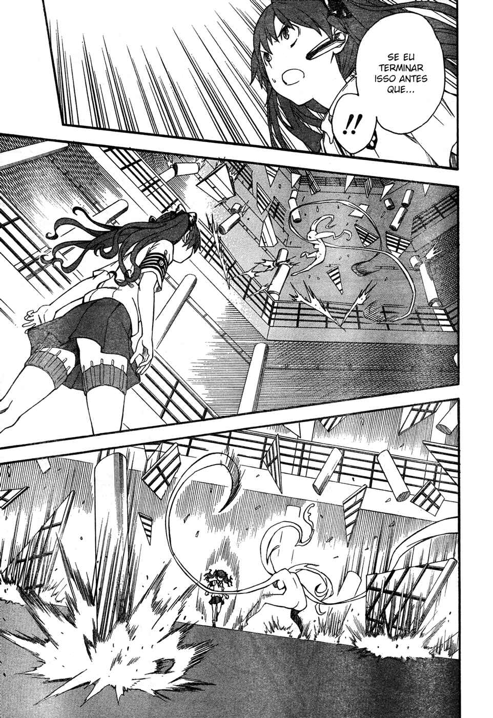Toaru Majutsu no Index Gaiden: Toaru Kagaku no Railgun capítulo 65 página 17