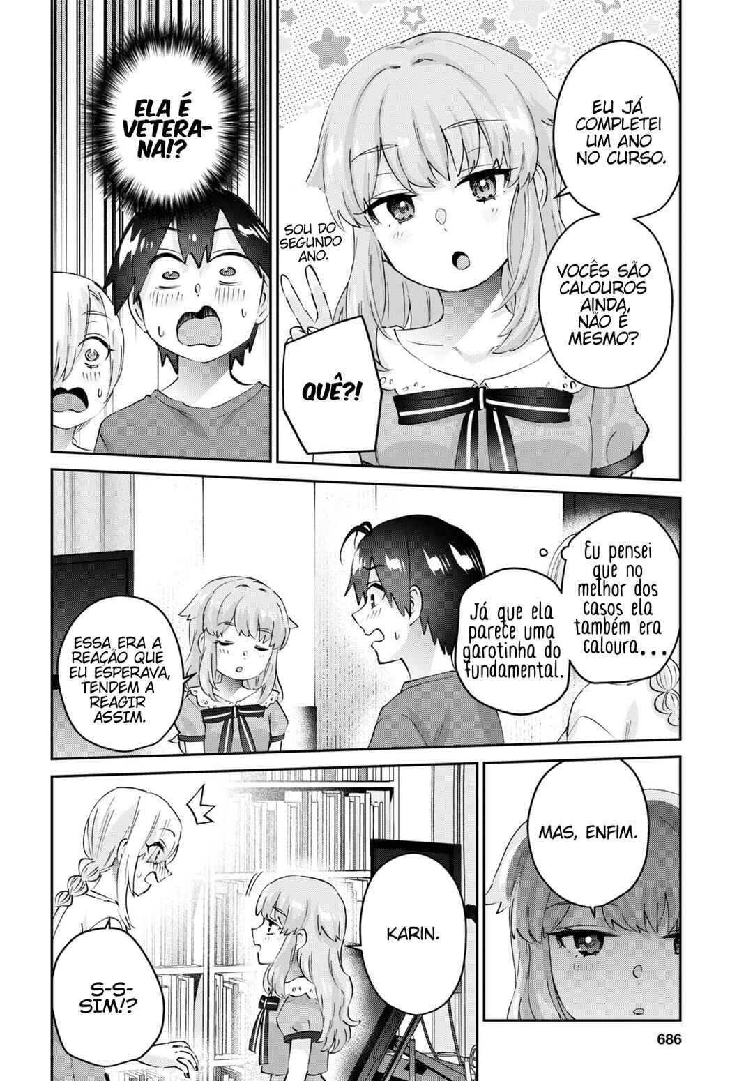 Hajimete no Gal capítulo 178 página 5