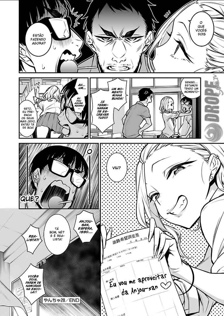 Yancha Gal no Anjou-san capítulo 28 página 12