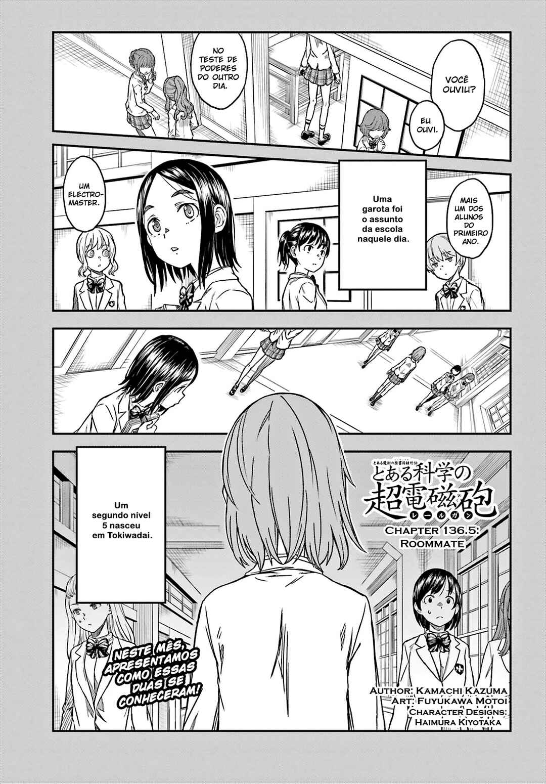 Toaru Majutsu no Index Gaiden: Toaru Kagaku no Railgun capítulo 136.5 página 2