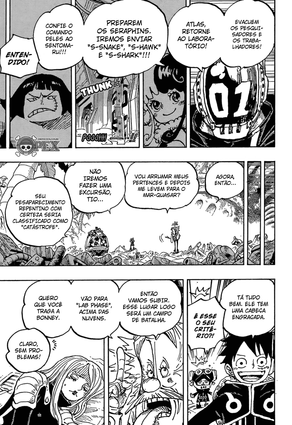 One Piece capítulo 1068 página 11