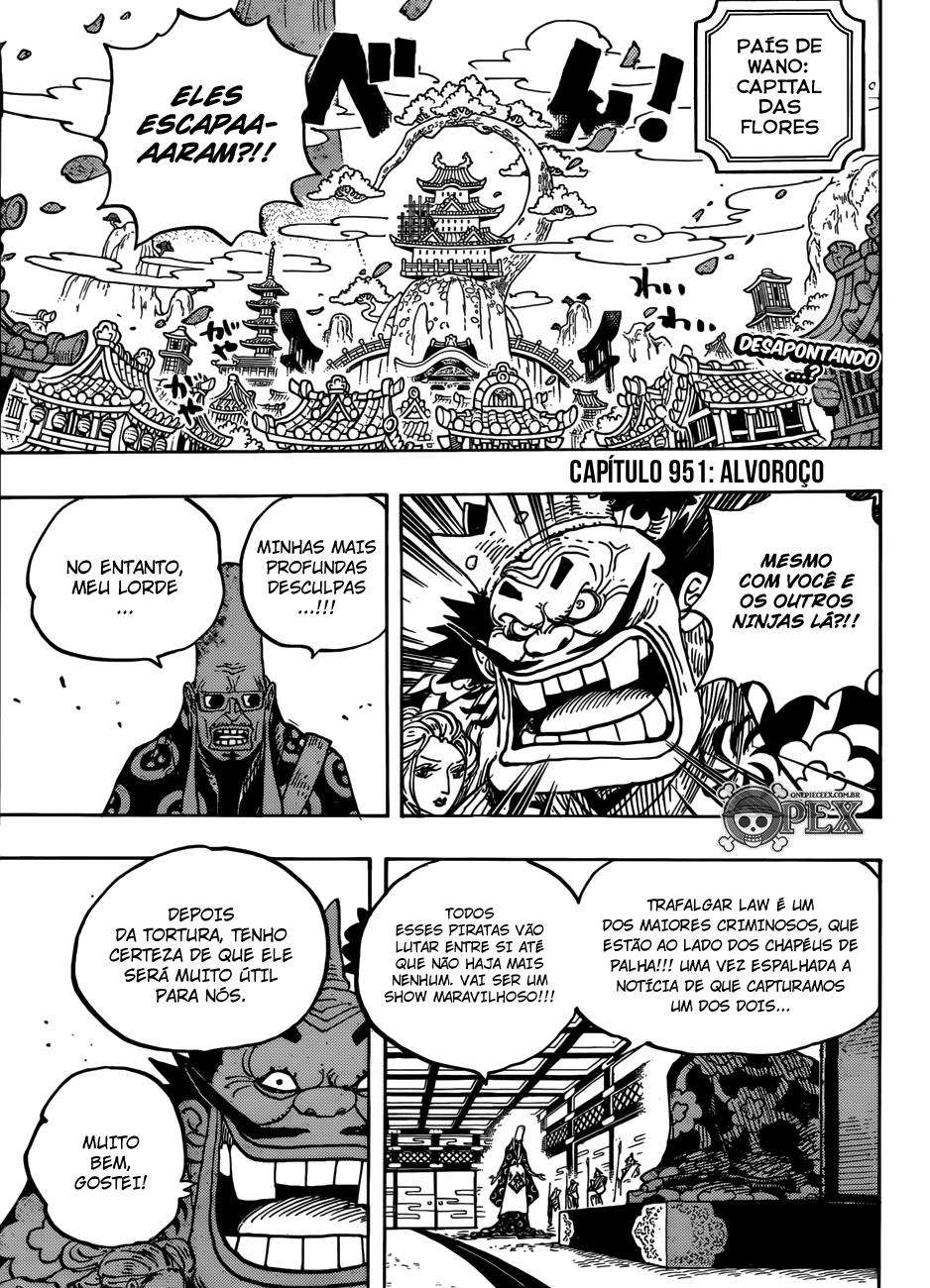 One Piece capítulo 951 página 3