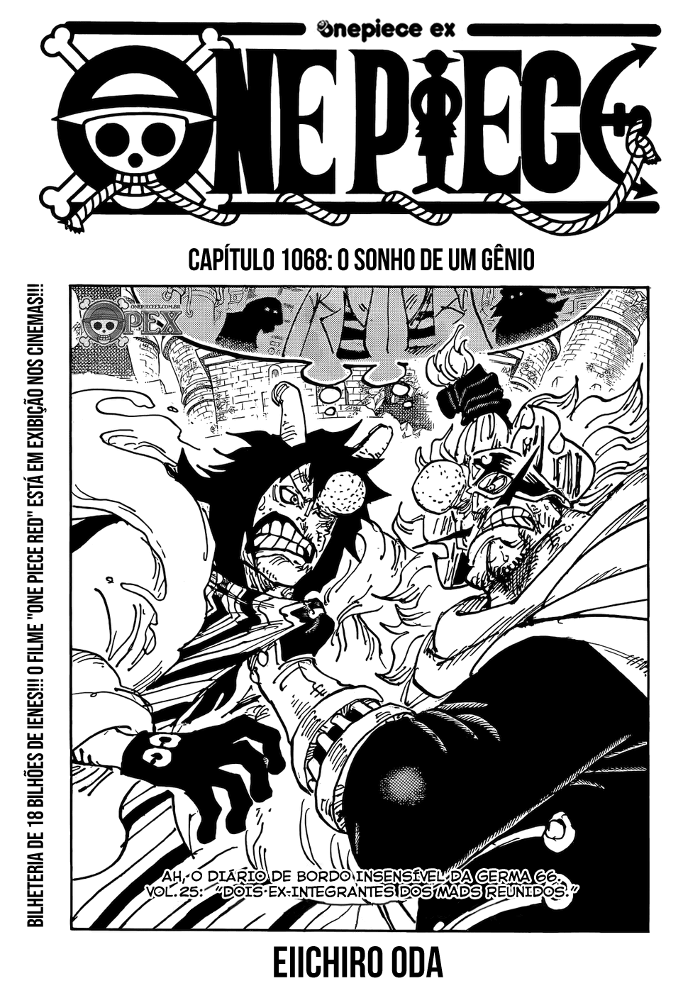 One Piece capítulo 1068 página 1