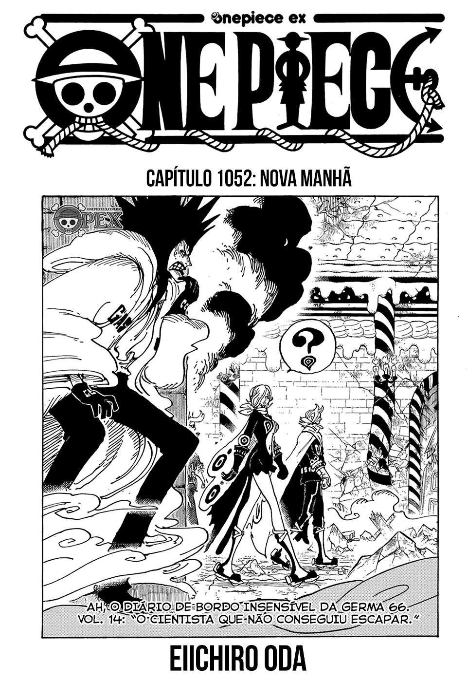 One Piece capítulo 1052 página 1