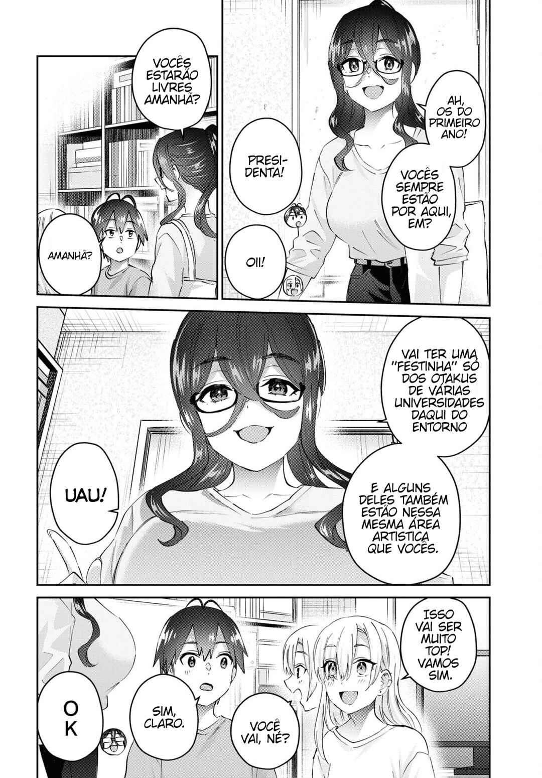 Hajimete no Gal capítulo 177 página 9