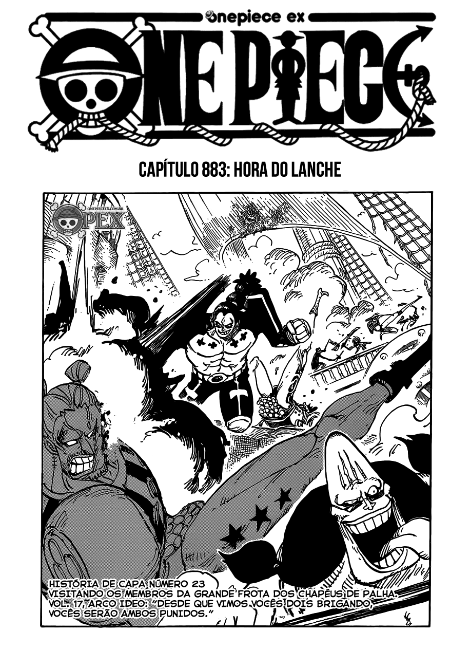 One Piece capítulo 883 página 1