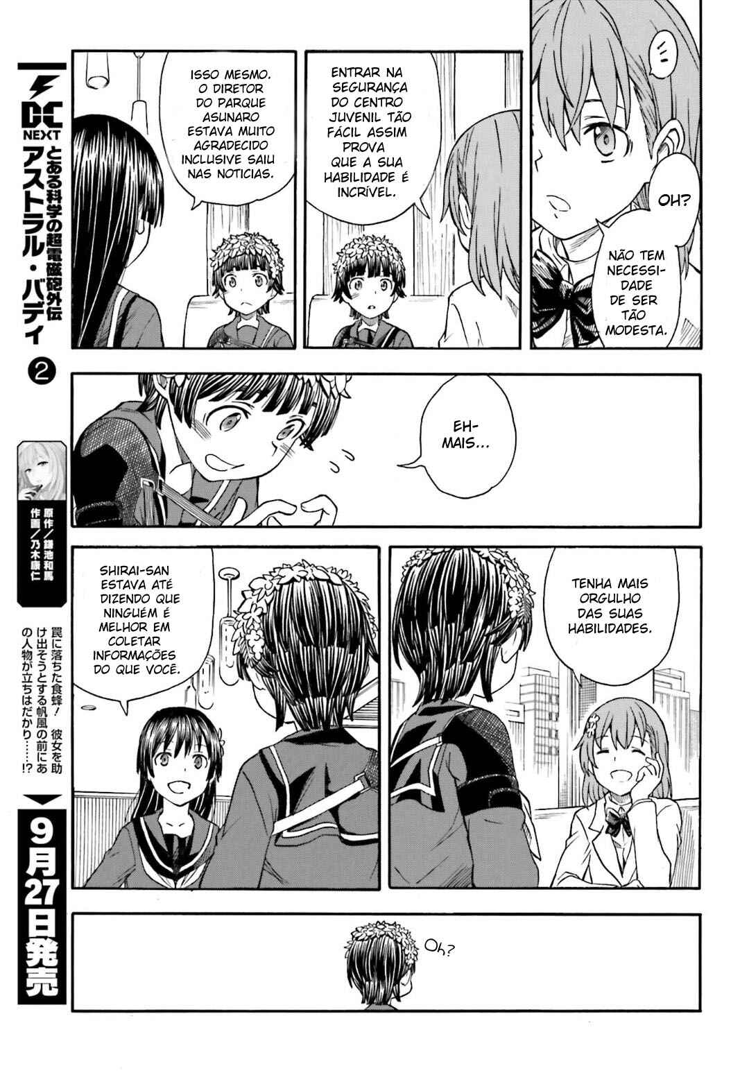 Toaru Majutsu no Index Gaiden: Toaru Kagaku no Railgun capítulo 107 página 11