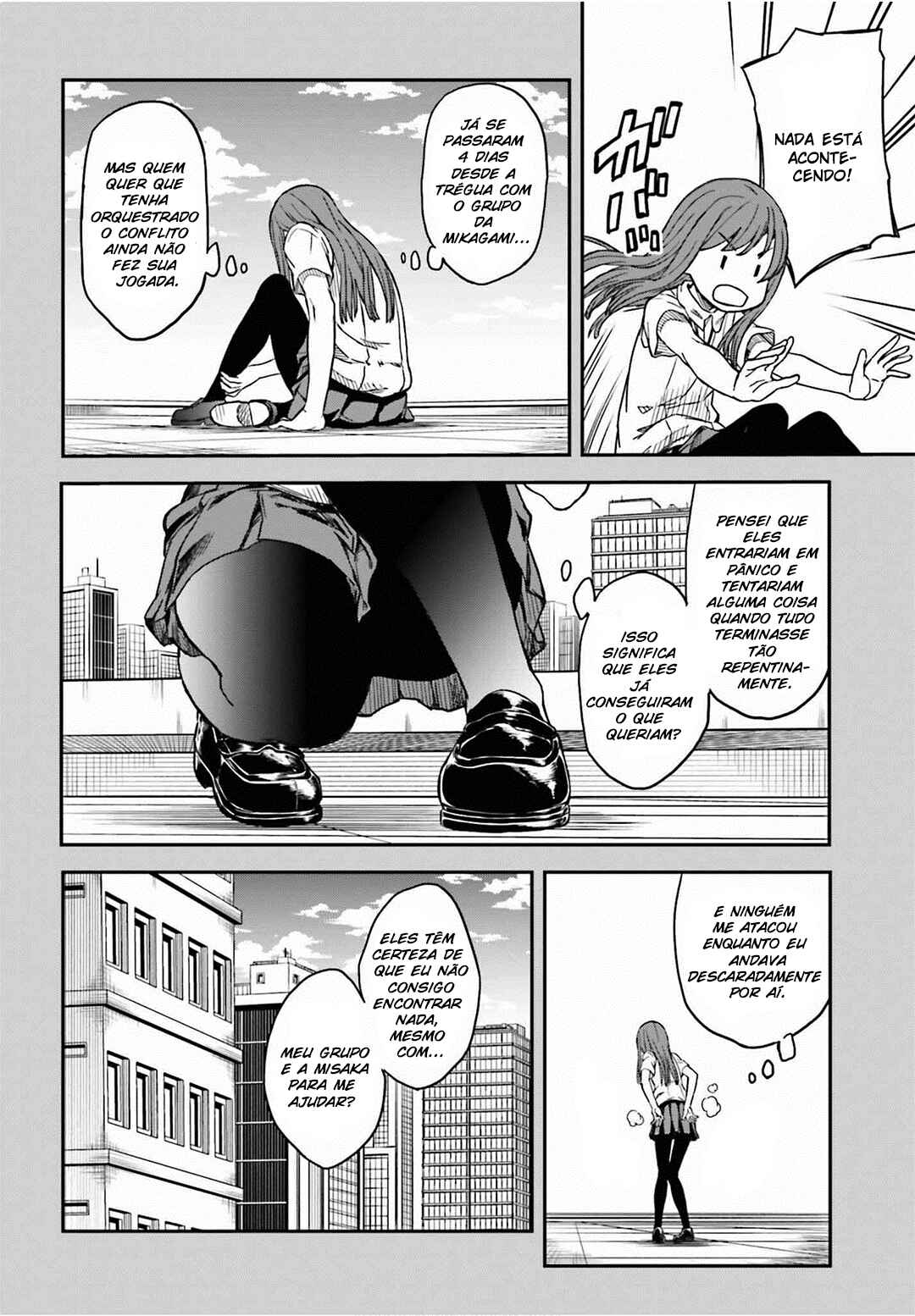Toaru Majutsu no Index Gaiden: Toaru Kagaku no Railgun capítulo 141 página 7