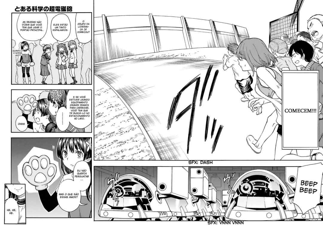 Toaru Majutsu no Index Gaiden: Toaru Kagaku no Railgun capítulo 99 página 4